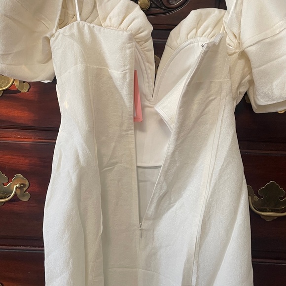 New Cult Gaia Muna Off the Shoulder Dress size 6 - Picture 9 of 15